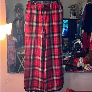 Victoria’s Secret plaid pajama pants